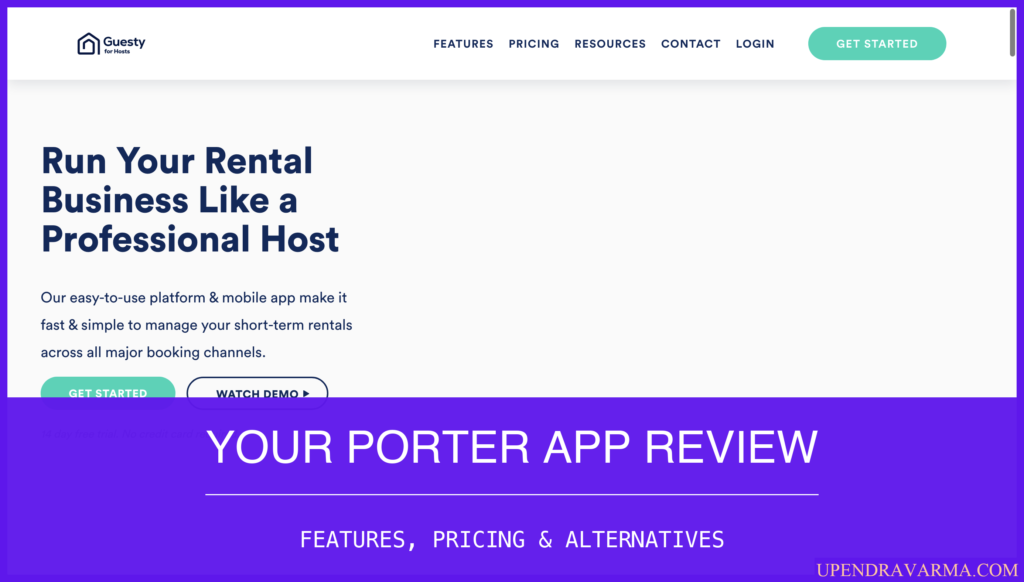 YourPorterApp Review: Features, Pricing & Alternatives