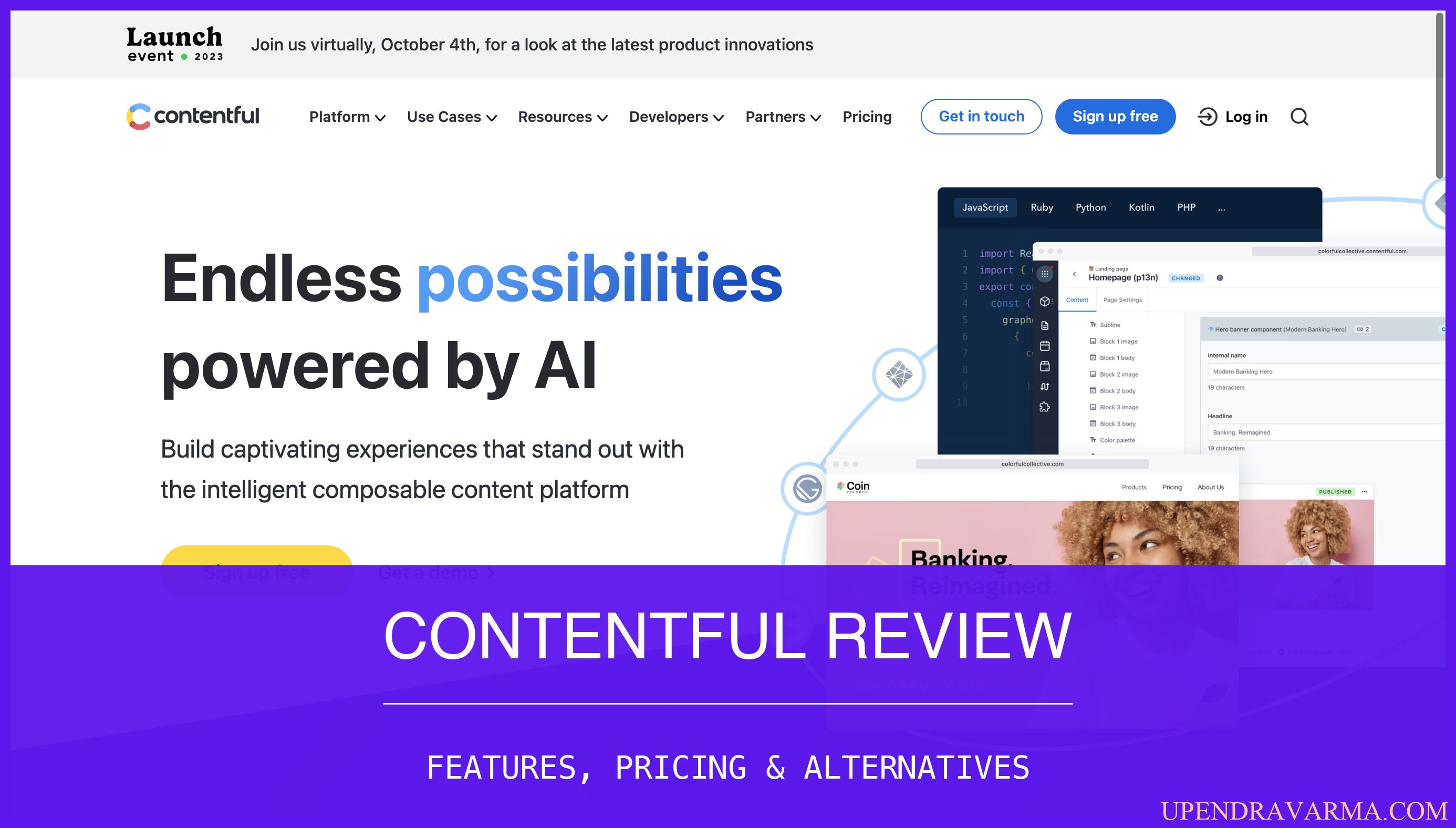 Contentful Review: Features, Pricing & Alternatives (2023)